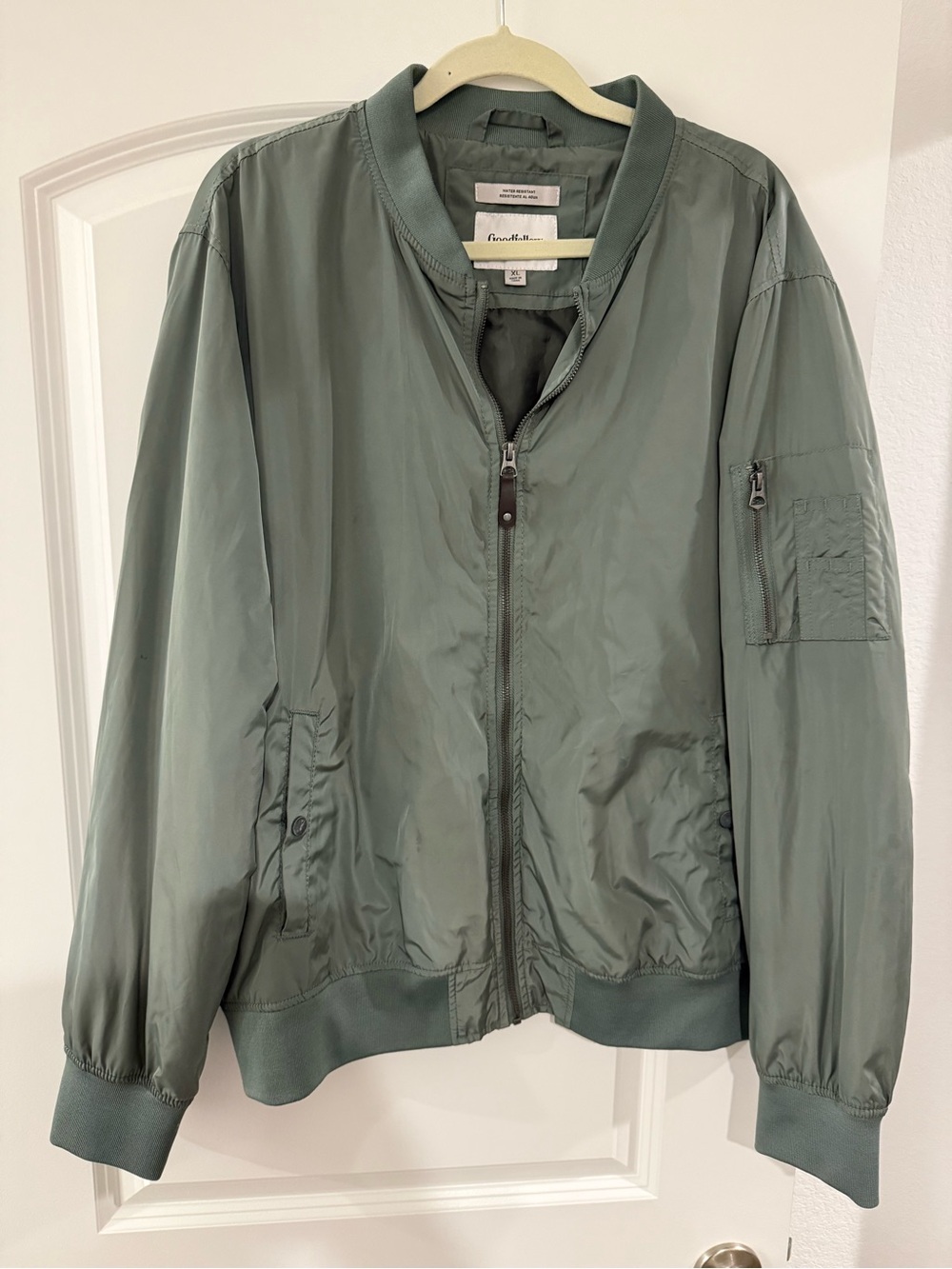 Goodfellow & Co Olive Green Bomber Jacket